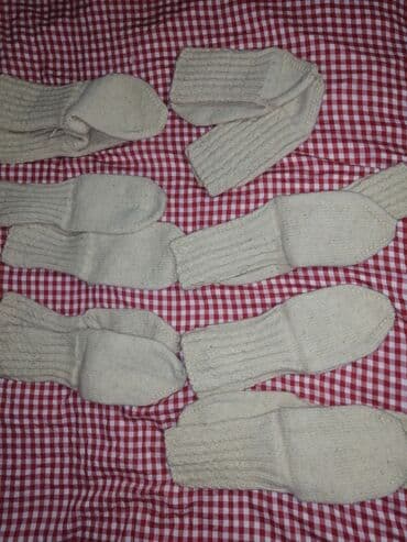 Vunene carape 500 din par radimo u svim velicinama i decije i kratke — 4