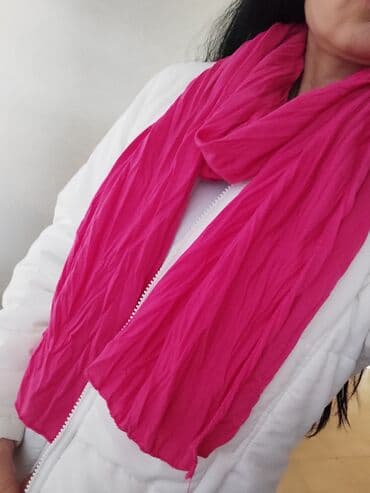 Marame: Pink esarpa, velika — 1