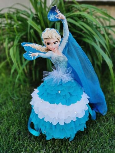step deke: Birthday decoration, color - Light blue, New — 8