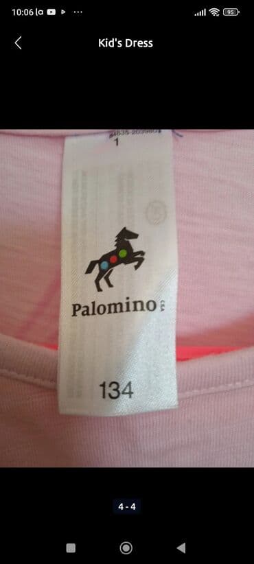 unihop sa cirkonima: Palomino, Midi, Sleeveless, 134-140 — 4