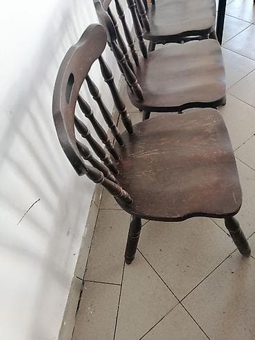 vintage namestaj beograd: Drvene stolice u rustičnom/klasičnom stilu - Materijal: puno drvo — 4