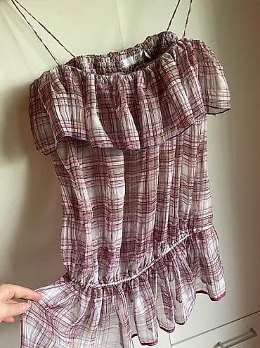 buzz tn bele: Zara, leprsava bluza na bretelice, prelepa, vel. M — 3