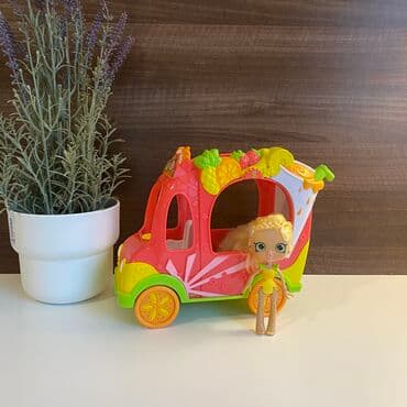 kaktus koji prica dexy co: Veliki Shopkins kamion za sladoled sa lutkom Jako zanimljiva igracka u — 1