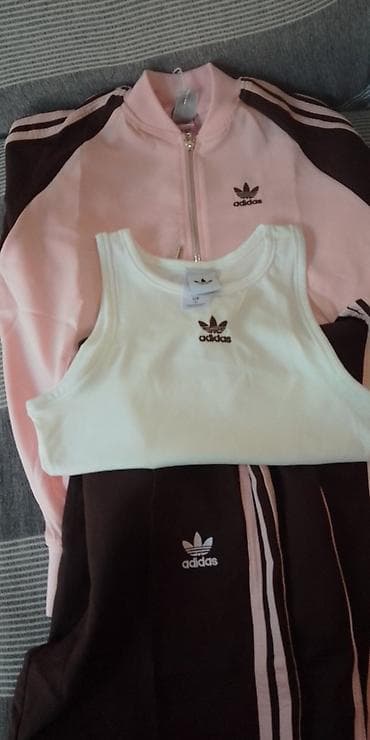 adidas trenirka ženska: Ženski adidas komplet – 3 dela - Gornji deo: trenirka jakna sa — 2