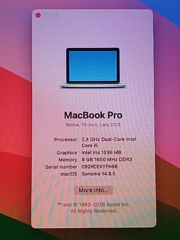 forma ideale indukciona ploca: Prodaje se macbook pro 13.3 inca laptop 8/256GB instaliran je macOS — 4
