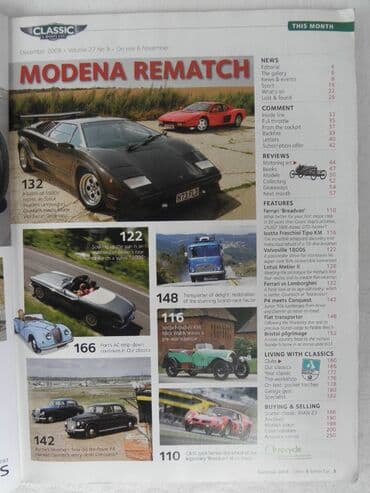 poslednji pravi bajkeri 8: Casopis Classic& Sports car br.12 2008. god. eng — 2