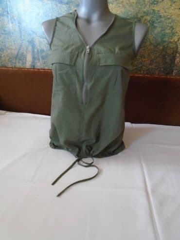 haljine c a: XS (EU 34), Single-colored, color - Khaki — 1