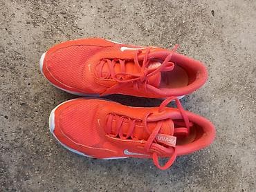 elegantne duge haljine: Nike Air Max patike – jarko narandžaste - Model: Nike Air Max — 1