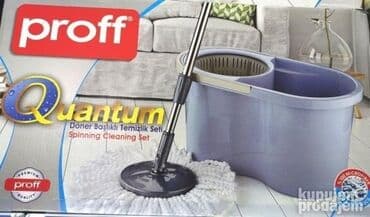 Kućna hemija i proizvodi za kuću: Spin Mop Sa Kantom TURSKI KVALITETNI

1699 dinara — 1