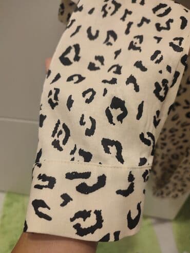 c a tunike: Zara, XS (EU 34), Viscose, Animal, color - Multicolored — 5