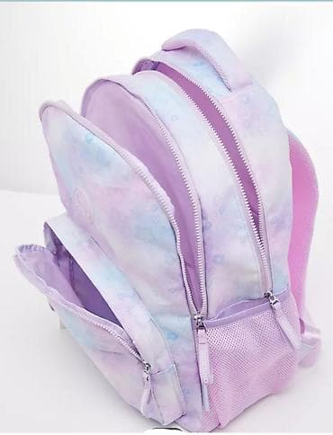 šeširi za plažu: Ranac Marshmallow – pastelnog “tie-dye” dizajna (lila/roze/plavo) - — 2
