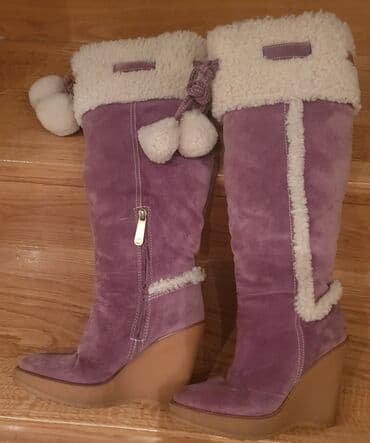 oksfordice sa platformom: High boots, 38.5 — 7
