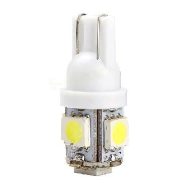 peugeot led logo: Led sijalica T10 SMD5 12v 2w Pogodna za prednju poziciju, osvetlenje — 2