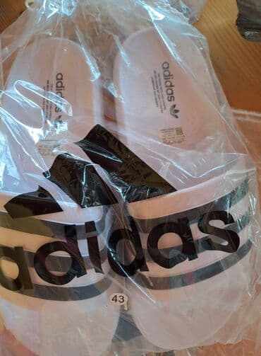 adidas samba srebrne: Papuče, veličina - 47 — 2