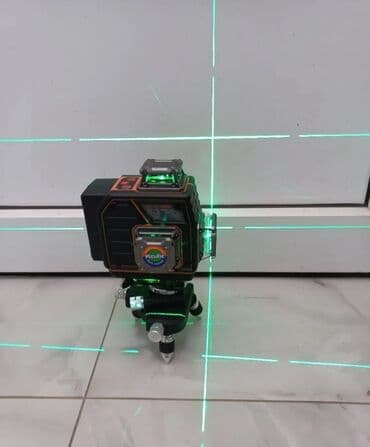stoni cirkular i abrihter: Kzubr KLL-G16-TQ 4D16 360° laserski nivelator sa zelenim laserom — 3