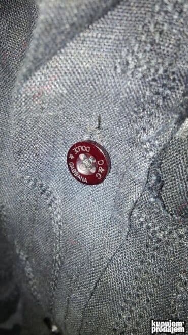 brojanica za bebe: Originalni Dolce &Gabana duks L 100% cotton Ramena 49cm, duzina — 4