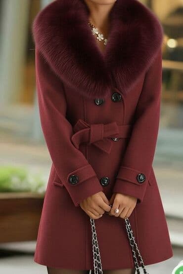 Fur coats: One size, Faux fur — 2