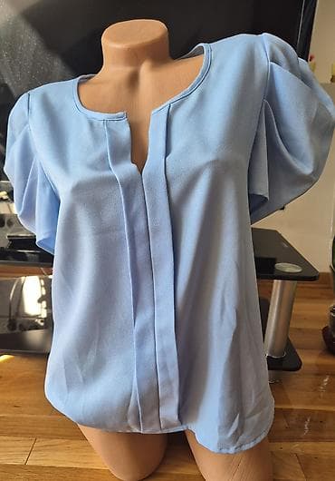 Men's Clothing: Dve ženske bluze – romantični, lepršavi modeli 1) Svetlozelena bluza — 5