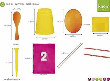 Ostale igračke: Set za igru 32 dela set sadrži: 🥤 10 plastičnih čaša za slaganje i — 6