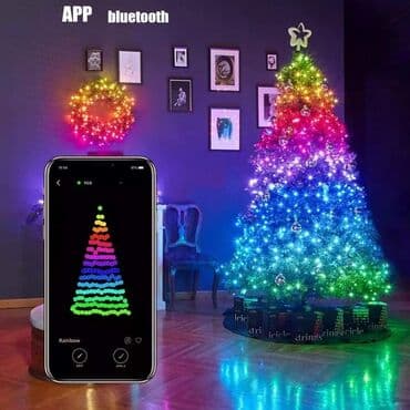 Smart Novogodisnja rasveta sa kontrolom putem telefona 10 metara na lalafo.rs Smart Novogodisnja rasveta sa kontrolom putem telefona 10 metara