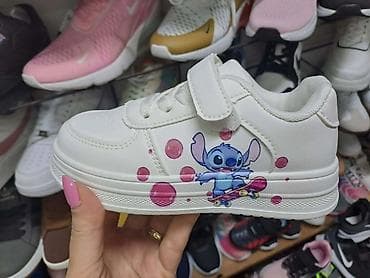 prsluci sa dva lica: Dečije patike sa likovima inspirisanim crtanim junacima (Stitch/Angel) — 5