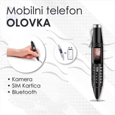 auto kamera 3 u 1: Mobilni telefon OLOVKA Cena: 3090 rsd! Dual sim - Sve mreže 𝖲𝖱𝖯𝖲𝖪𝖨 — 1