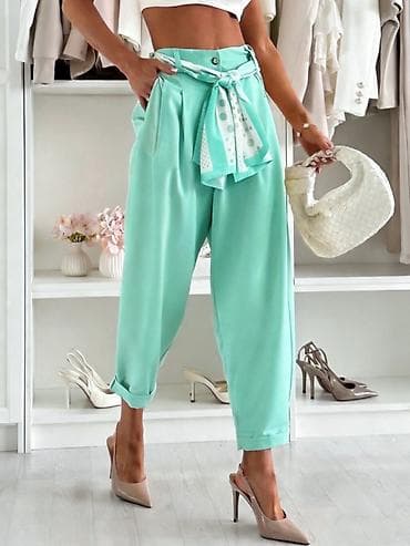 Muška obuća: ✅Ženske pantalone sa visokim strukom i šalom-kaišem
✅2250 din — 7