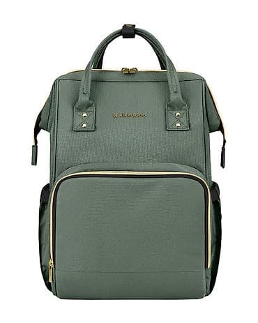 deciji satovi igracke: KikkaBoo Torba za mame Siena premium – army green (Šifra: KKB2) — 2