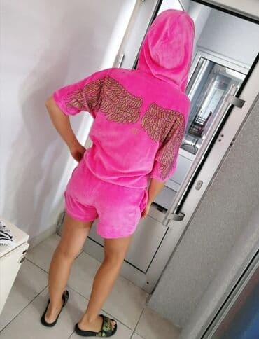new yorker ves: Nobrand, M, Embroidery, color - Pink — 10
