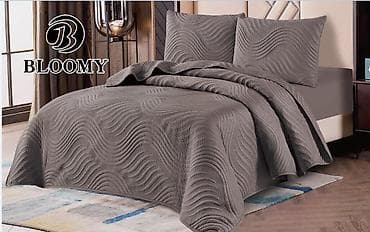 posude za kafu i secer: Bloomy prekrivač za krevet – 150 x 200 cm i200x220 - Tip: Jednobojni — 7