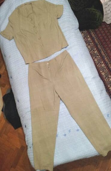 svecane haljine i kompleti za punije osobe: XL (EU 42), Single-colored, color - Beige — 4
