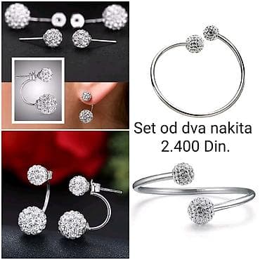 Jewellery: Elegantni posrebreni set od dva nakita sa žigom S925 od hirurskog — 2