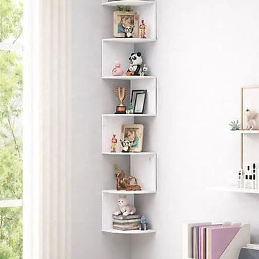 kuhinje od 2 metra: Ugaona zidna polica – moderan zig-zag dizajn Idealna je za — 5