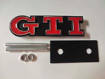 cena polovnih: NATPIS GTI CRVENI ZA MASKU ZA VOLKSWAGEN GOLF, POLO, SCIROCCO | — 2