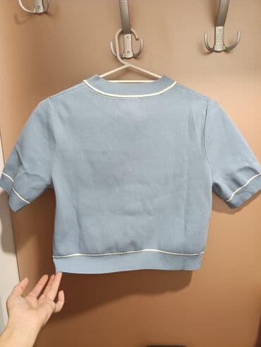 c a tunike: H&M, S (EU 36), Poliester, bоја - Svetloplava — 10