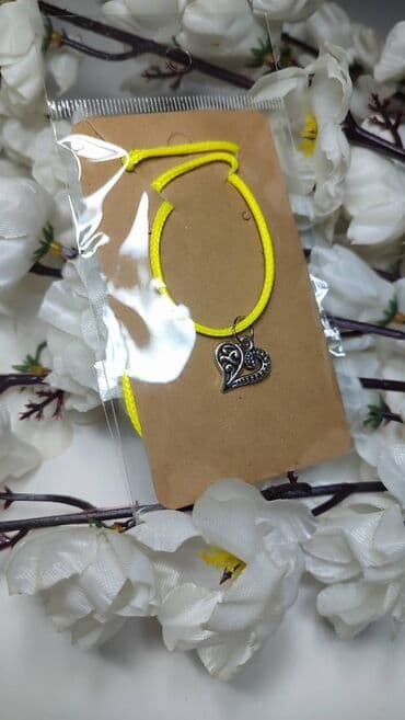 Beauty & Care: Charm bracelet, Handmade, Material: Canvas — 1