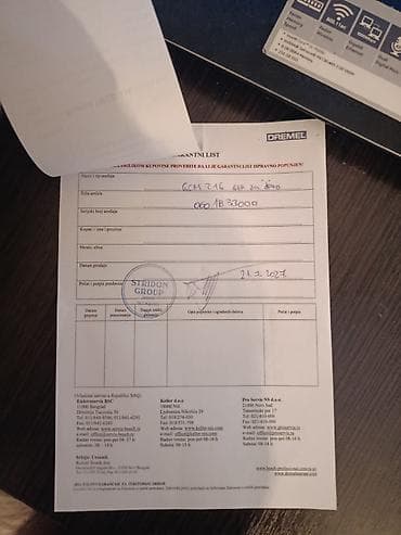 roto glave kupujem prodajem: Ger cirkular potpuno nov garancija i originalna kutija. Presecena — 6