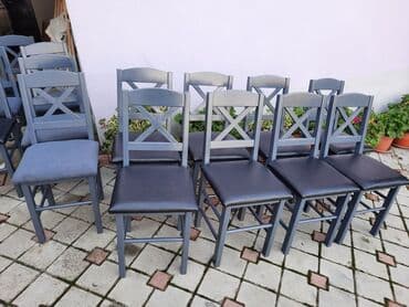 tapacirane stolice: Stolica X tapacirana 35e komad — 1