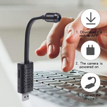 Cena 3300dinara MINI USB WIFI IP SMART KAMERA HD 1080p savitljiva wifi