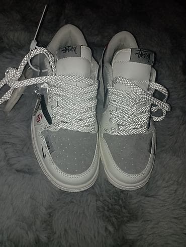 labrador zenske patike: Nike Air Jordan 1 Low – specijalni dizajn sa Stüssy detaljima - — 6