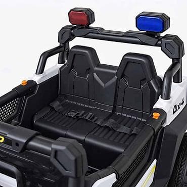 Children's Electric Cars: Veliki Dečiji Dvosed UTV Off-Road Beast 4x4 – Beli (SM-26204B) Šifra — 5