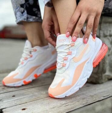 nike running air: Ženske patike bele ljubičaste 38 39 40 bele narandžasta boja 37 38 — 3