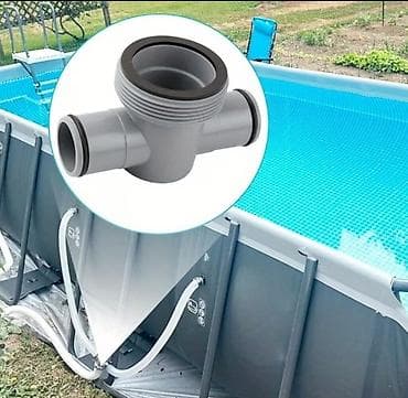 termometar za kuvanje: T-spojnica / adapter za Intex bazen 38 32 mm ✅ Novo, nekorišćeno ✅ — 6