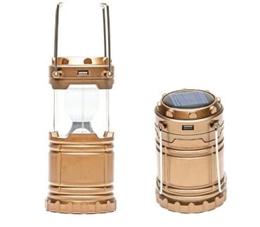Rasveta: Zlatna KAMP LAMPA SA 6 MOCNIH LED DIODA Kvalitetna led lampa za — 5