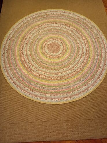 Tepih, Okrugli, bоја - Šareno