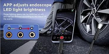 antena za ruter: HD endoskop kamera za telefon/računar - Kompatibilnost: iOS 12.0+ — 2