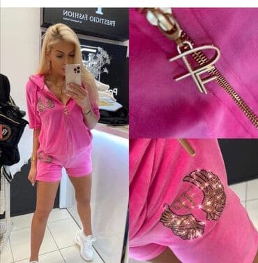 tek flis trenerka: M (EU 38), color - Pink — 1