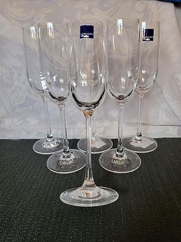 čaše za čaj: Case nove za vino,kristal Leonardo Nemacka iz 2000ih.god. Nemacke — 9