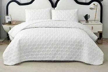 ikea posteljina na srca: Prekrivač za krevet sa jastučnicama – prošiveni set - Tip — 8