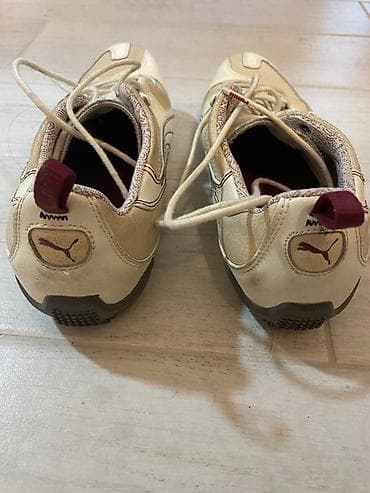 nici: Puma sportske patike dobro očuvane – bež/krema ton sa detaljima u — 3